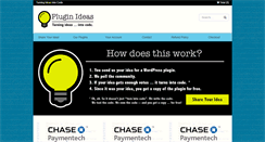 Desktop Screenshot of pluginideas.com